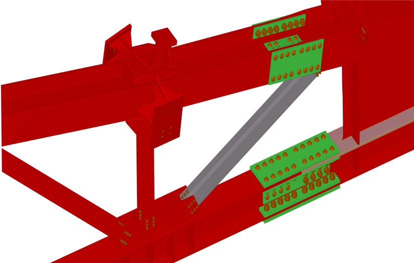 Structural Steel Frame Detailing in Tekla Services screenshot 8